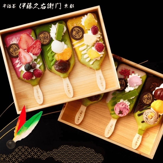 抹茶パフェアイスバー 5本入